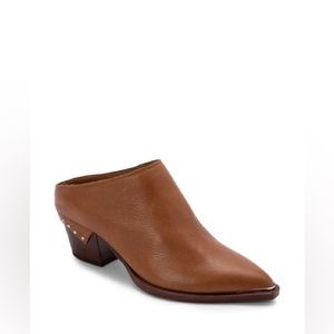 NEW Dolce Vita Susie Mules in Cognac Leather